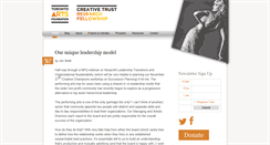 Desktop Screenshot of creativetrust.ca